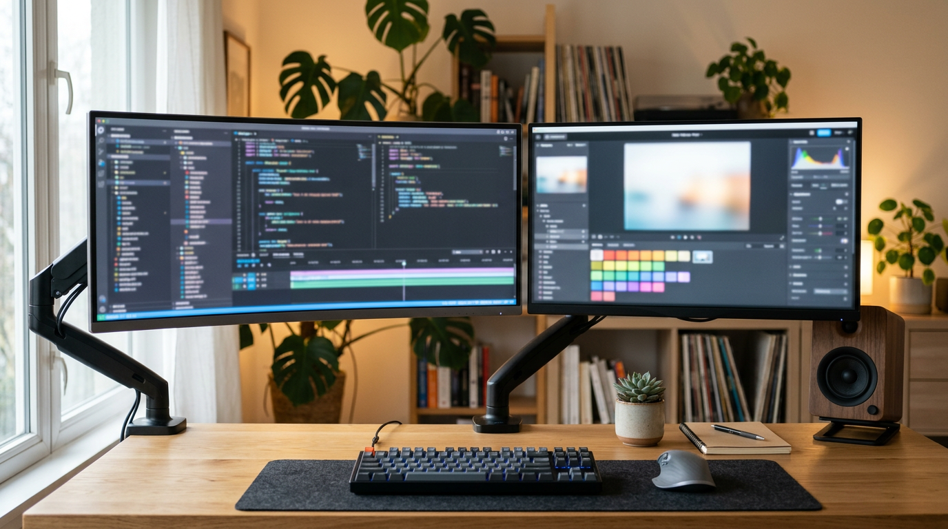 Best Monitors for Coding, Editing, and Creator Work (2026)