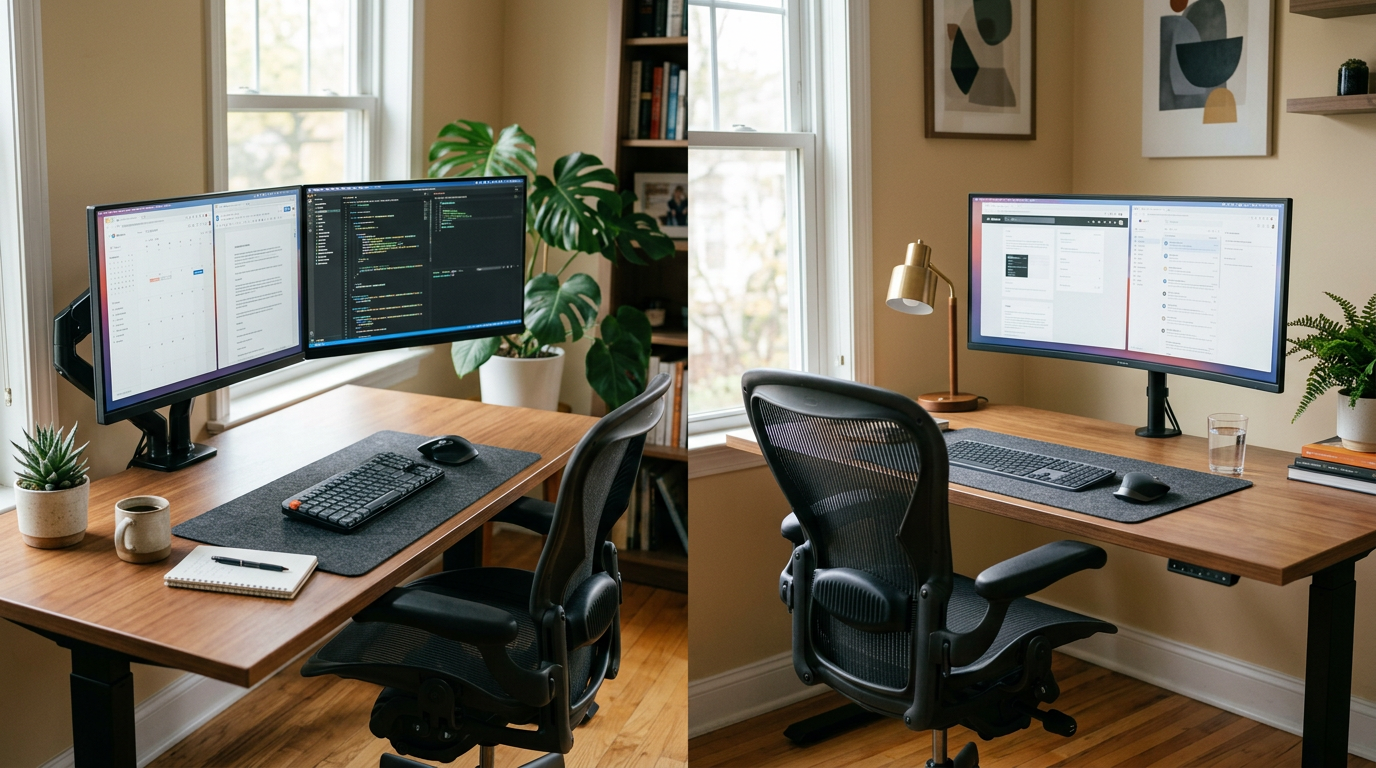 Dual Monitors vs Ultrawide: Which Wins for Productivity?