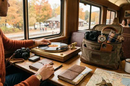 Fall Tours/NFL: Retro-Cool Tech + Travel Capsule