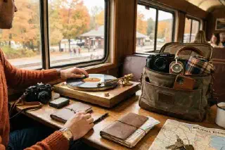 Fall Tours/NFL: Retro-Cool Tech + Travel Capsule