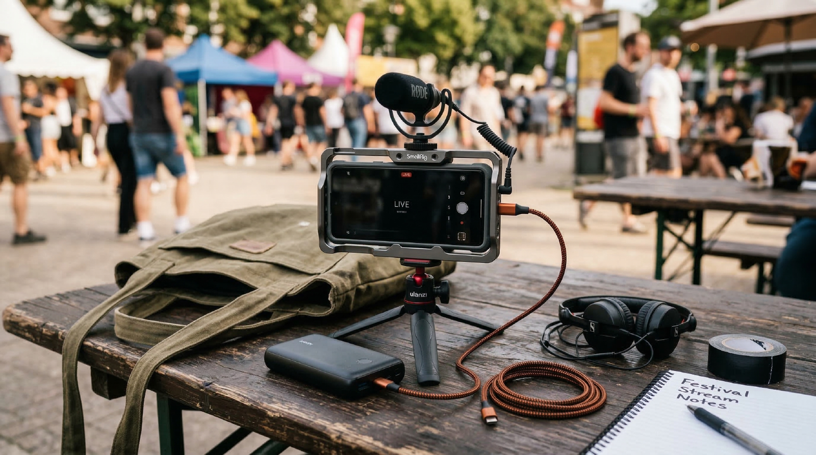 Festival Prep: Budget Streaming Rig + Respectful Filming