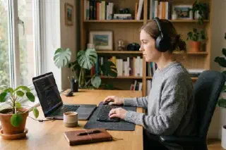 Focus Audio for Open Offices at Home