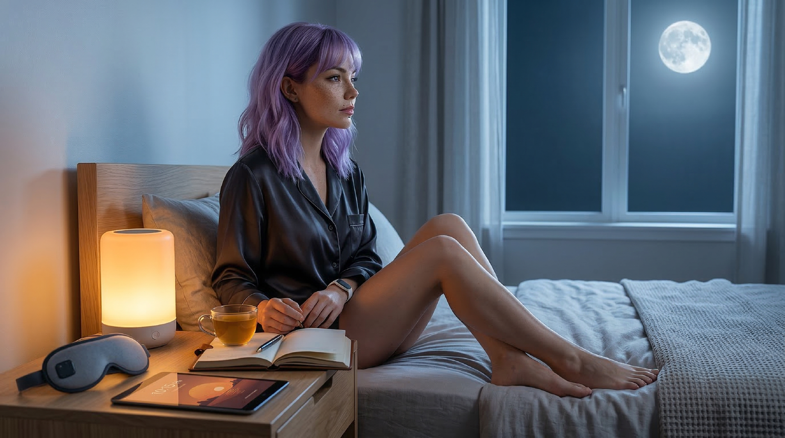 Full Moon Wind-Down: Sleep Tech + Screen Fade-Out