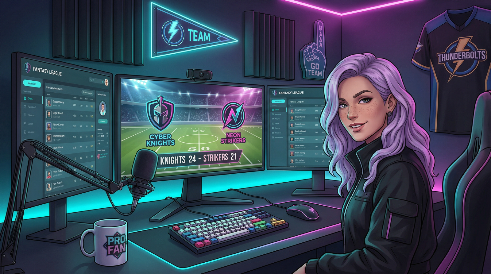 Best Game-Day Desk Setup for Football Fans