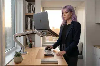 Laptop Stands for Tall People in Tiny Spaces