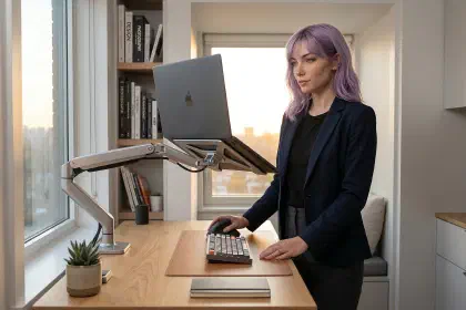 Laptop Stands for Tall People in Tiny Spaces