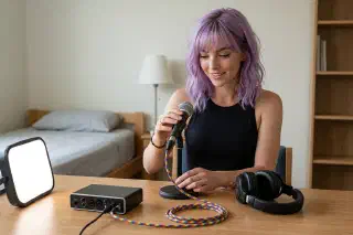 Pride/Touring: Portable Podcast Kit + Safe-Space Vibe