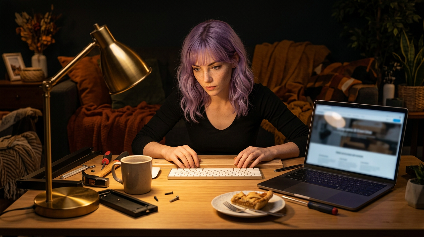 Thanksgiving Reboot: Cozy Desk Reset + Site Resurrection