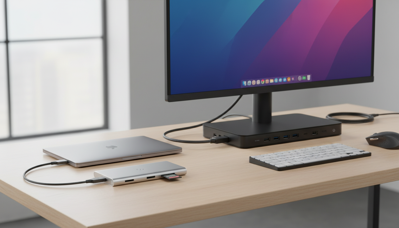 USB-C Hub vs Dock: What You Actually Need