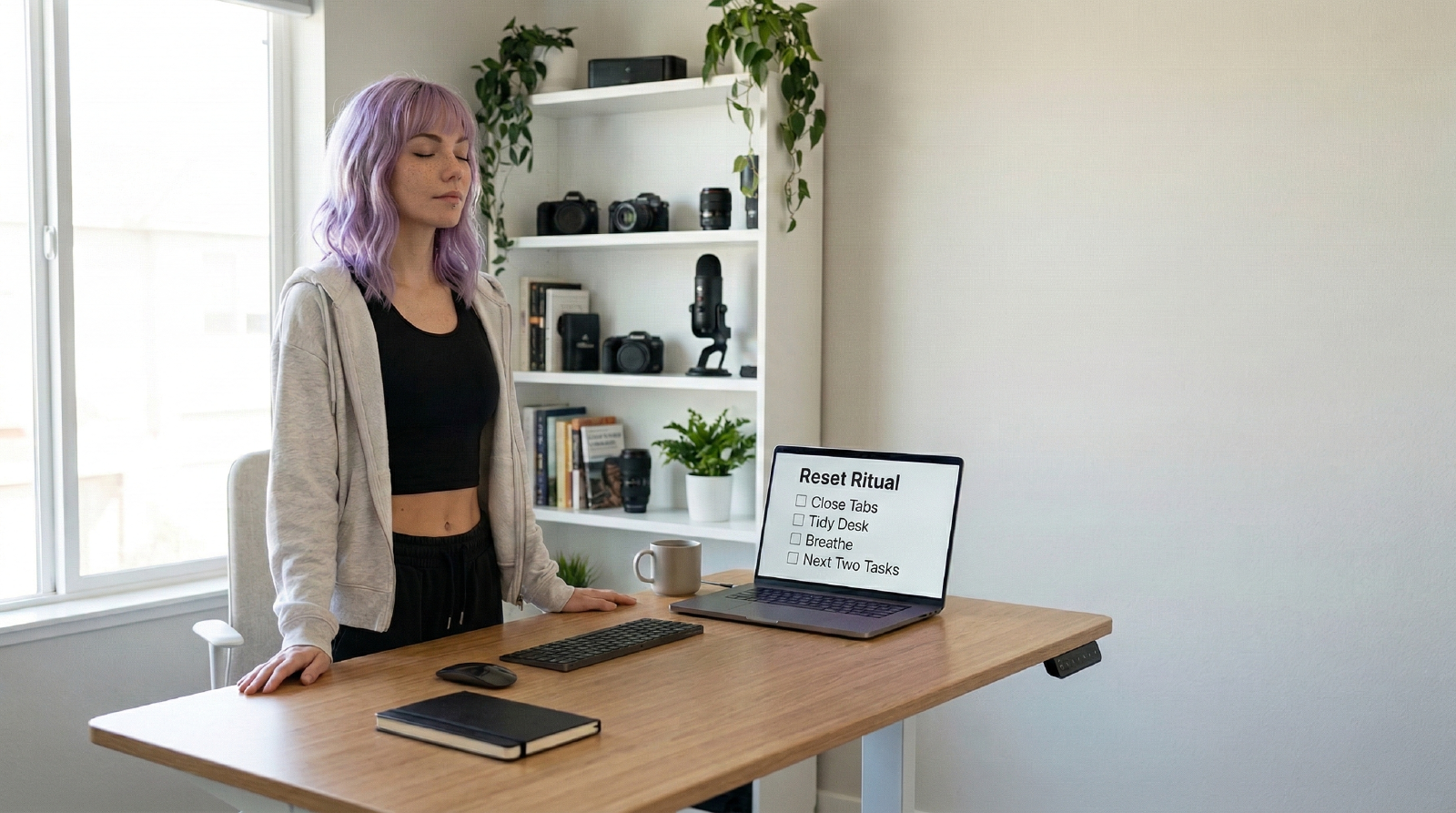 Workday Reset Ritual: 10 Minutes to Bounce Back Fast